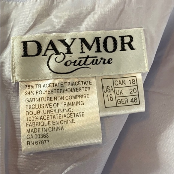 Daymor Courture Lilac Mother Of The Bride Dress 18 - Picture 6 of 9